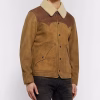 Yellowstone S03 John Dutton Shearling Brown Jacket