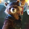 Rocket Raccoon Avengers Endgame Blue Vest - Image 2