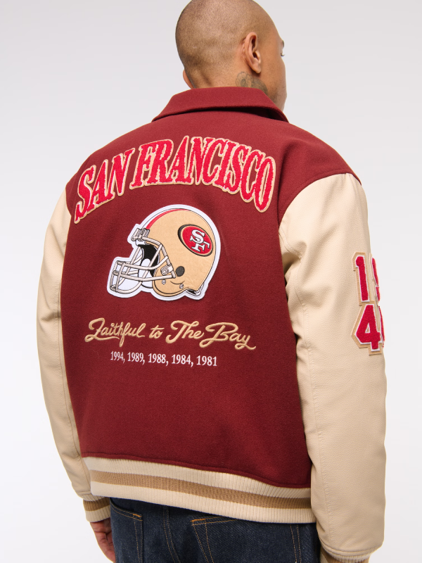 abercrombie 49ers jacket
