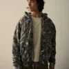Essential Quilted Full-Zip Hoodie - Image 3