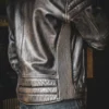 Men’s Leather Biker Rocker Jacket