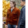 Nancy Drew Alex Saxon Brown Velvet Jacket