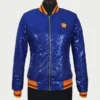 astros blue sequin jacket