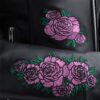 Womens Leather Motorcycle Jacket - Image 7