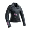 Womens Leather Motorcycle Jacket