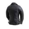 Womens Leather Motorcycle Jacket - Image 5