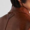 Dua Lipa Brown Trench Coat - Image 3