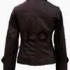 Peggy Carter Brown Leather Jacket - Image 2