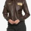 Captain Marvel Carol Danvers Leather Jacket