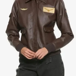 Captain Marvel Carol Danvers Leather Jacket