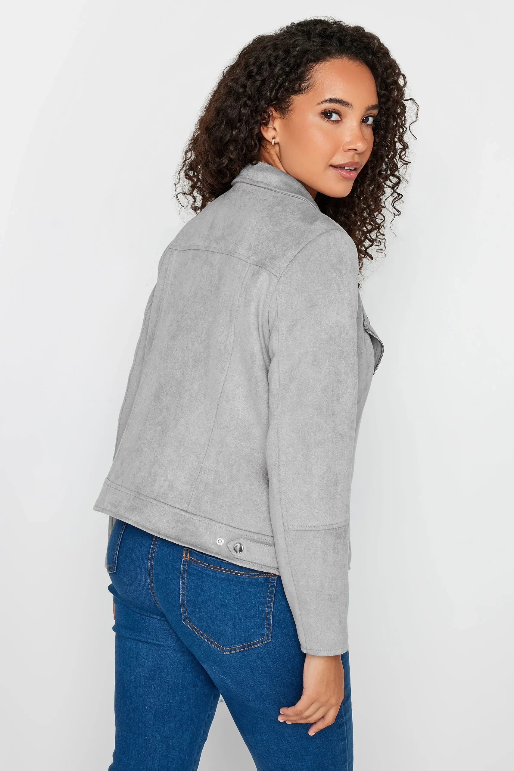 Ladies Suede Leather Jackets - Image 2