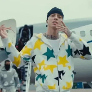 central cee star bape hoodie