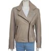 Chloe Decker Lucifer Biker Leather Jacket