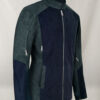 Captain America Chris Evans Winter Soldier Leather Jacket Blue - Image 2