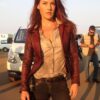 Doc Resident Evil The Final Chapter Black Leather Jacket