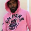 CM Punk Black Sheep Pink Hoodie