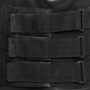 Alternative view of Men's Commando Style Motorcycle Leather Vest