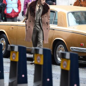Cruella Joel Fry Checked Coat
