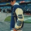 daddy yankee saved social club varsity jacket
