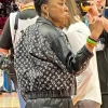 dawn staley louis vuitton leather jacket