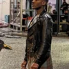 Doctor Who Fifteenth Doctor Black Leather Jacket - Image 2