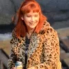 Don't Look Up Kate Dibiasky Leopard Coat