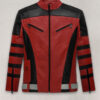 Dwayne Johnson Red One Leather Jacket