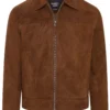 Men's Classic Suede Leather Jacket