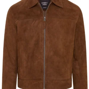 Men's Classic Suede Leather Jacket