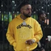 Yellow Sp5der Websuit Hoodie - Image 2