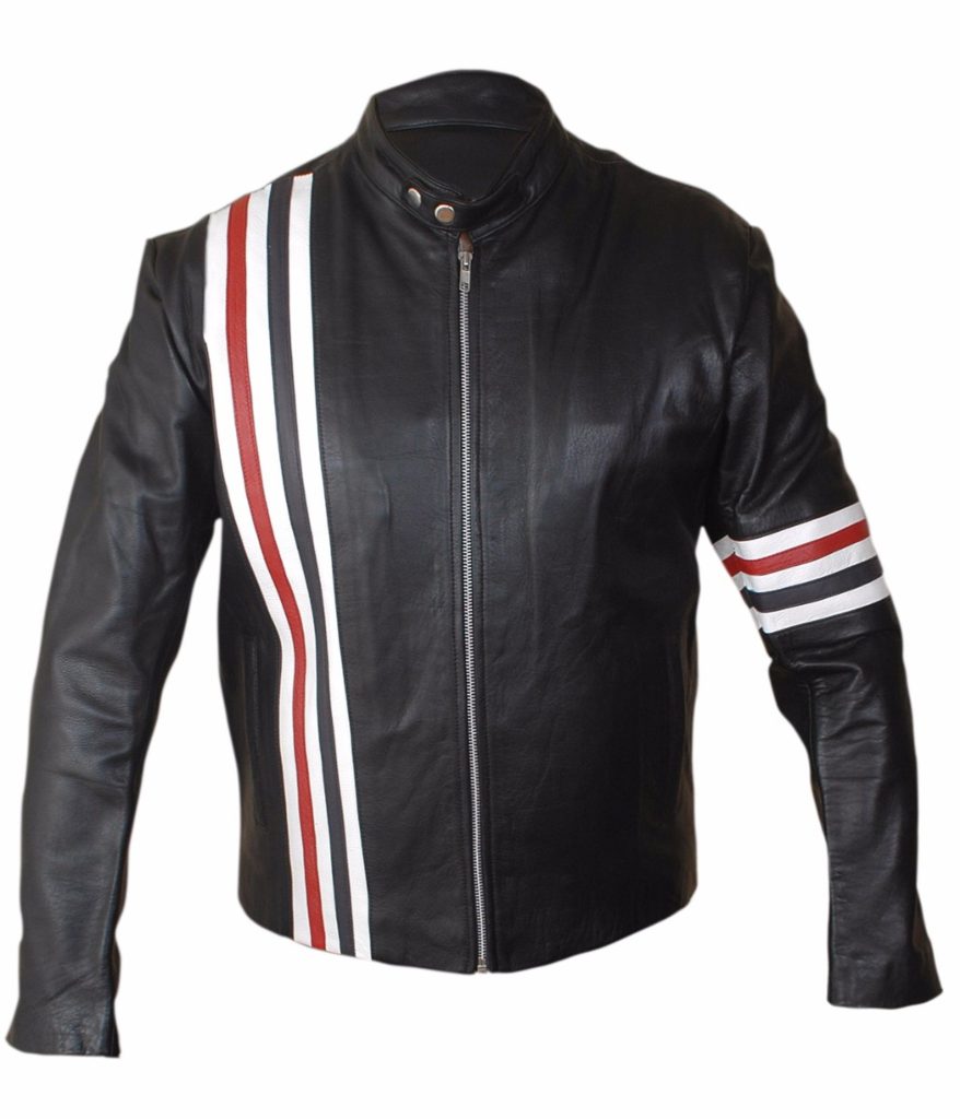 Easy Rider Captain America Motorcycle Leather Jacket | Jacket Junction