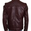 WWE Superstar Edge Brown Leather Jacket - Image 3