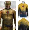 The Reverse Flash Yellow Leather Jacket - Image 2