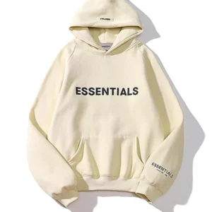fear of god essentials pullover hoodie