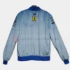 Ferrari Blue Miami Varsity Jacket