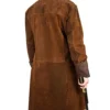 Malcolm Reynolds Firefly Brown Suede Coat - Image 2