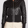 Michelle Keegan Fool Me Once Black Quilted Jacket