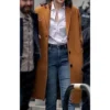 Heart of Stone Gal Gadot Brown Coat