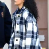 Gossip Girl Zoya Lott Checked Jacket - Image 2