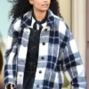 Gossip Girl Zoya Lott Checked Jacket