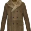 Superman and Lois Clark Kent Brown Suede Coat
