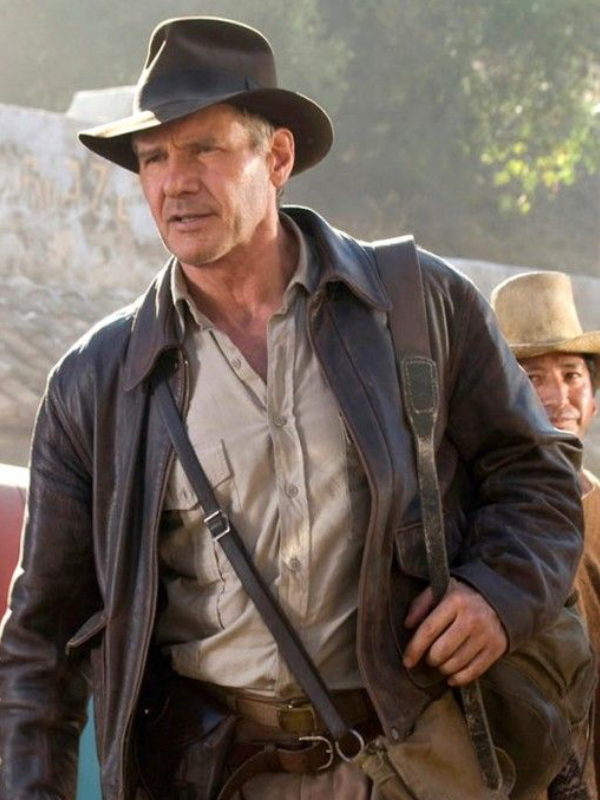 harrison ford leather jacket indiana jones