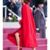 Horse Guard Parade Kate Middleton Red Bow Coat