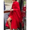 Horse Guard Parade Kate Middleton Red Bow Coat - Image 5