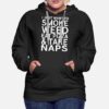 I just Want to Smoke Weed Eat Pizza And Take Naps Hoodie - Image 6