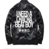 Beat Boy Cha Cha Black Bomber Jacket - Image 3