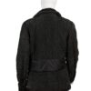 Men's Utility Black Suede Leather Jacket