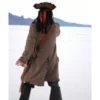 Pirates of The Caribbean Jack Sparrow Wool Coat - Image 2