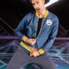 Taika Waititi I'm Tired Blue Varsity Unisex Jacket - Image 2
