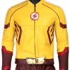 The Flash Wally West Kid Flash Leather Jacket